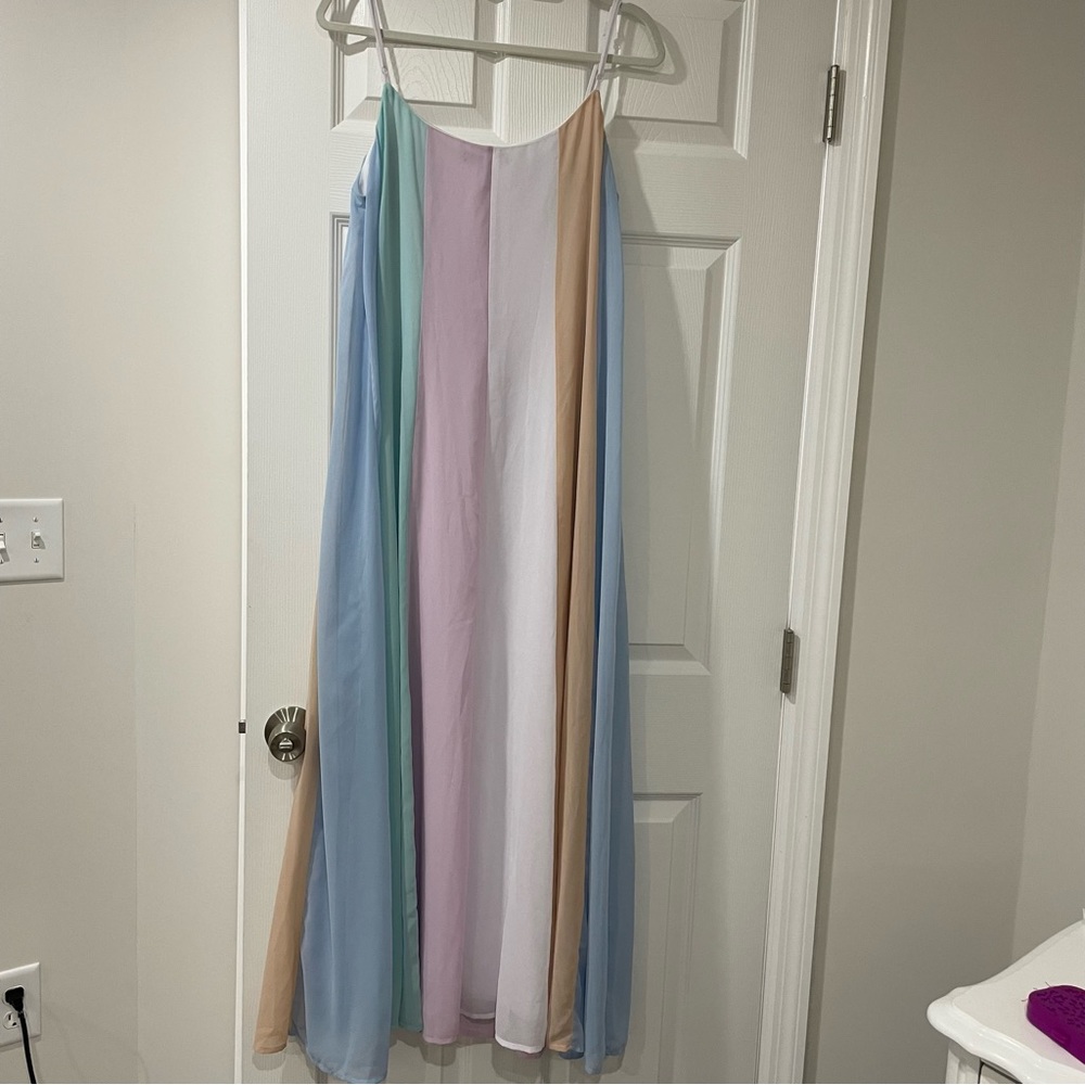 Multicolored Maxi Dress
